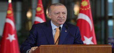 Cumhurbakan Erdoan, Prabowo Subianto'yu resmi trenle karlad
