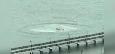 New York'ta helikopter nehre d��t�