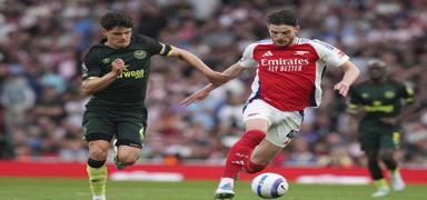 Arsenal evinde Brentford ile yeniemedi