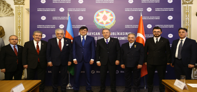 Hulusi Akar, Azerbaycan Diaspora Komitesi Bakan Muradov ile grt