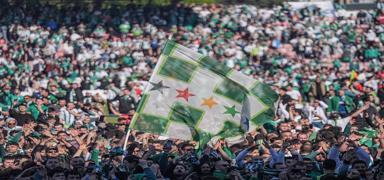 Bursaspor ampiyonluu kutluyor