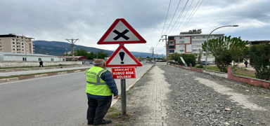 Mahallede kuduz karantinas! Giri ve klar kapatld