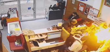Telefon bataryas bomba gibi patlad