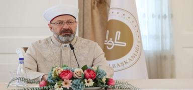 Diyanet ��leri Ba�kan� Erba�: �slam'�n oldu�u yerde iyilik vard�r