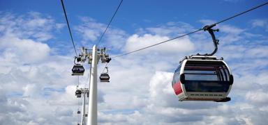 talya'da teleferik facias! Kabin yere akld: 4 l