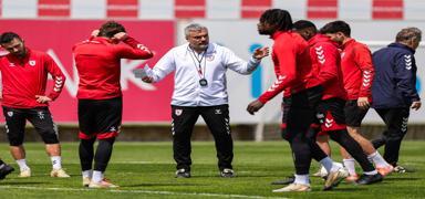 Samsunspor'da Alanyaspor ma ncesi almalar devam ediyor