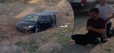nl oyuncu trafik kazas geirdi
