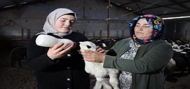 Erzincanl anne ile kz devlet destei ile ilerini bytt: Allah devletimizden raz olsun