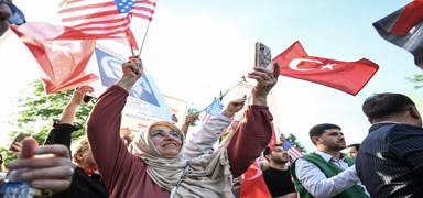 Washington'da 1915 Ermeni iddialarna kar protesto