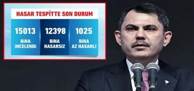 Bakan Kurum son durumu payla�t�