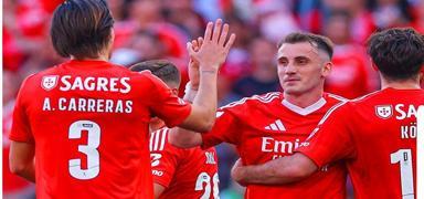 Kerem Aktrkolu ov yapt, Benfica 6-0 kazand