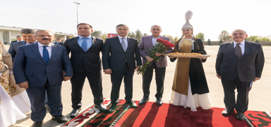 TBMM Bakan Kurtulmu, Krgzistan'da! Resmi temaslarda bulunacak