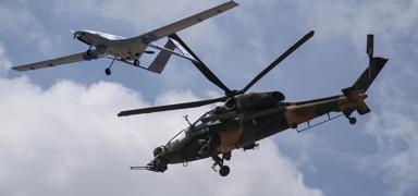 TEKNOFEST KKTC'de b�y�k heyecan! ATAK ve Bayraktar TB2 birlikte u�tu