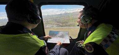 Havadan kontrol sa�land�! Y�l�n ilk 4 ay�nda 37 bin 56 araca i�lem