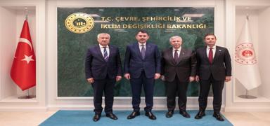 Bakan Kurum CHP'li 3 isimi kabul etti: �� birli�i i�inde �al��aca��z