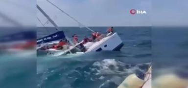 in'de 4 turist teknesi alabora oldu: 10 l
