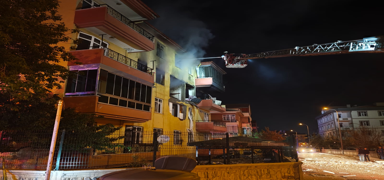 Konya'da bir binada patlama: 1'i ar 12 kii yaraland