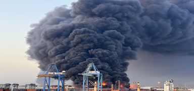 Port Sudan'da patlama ve yangnlar meydana geldi