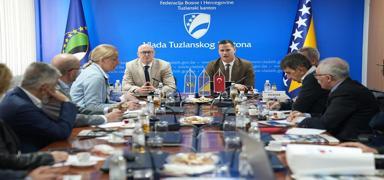 Bosna Hersek'in Tuzla Kantonu, Trkiye'den gelen gazeteci ve turizmcileri arlad