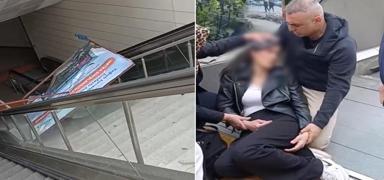 Metro deil facia istasyonu: Gen kadn lmn kysndan dnd