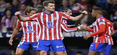 Atletico Madrid evinde rahat kazand