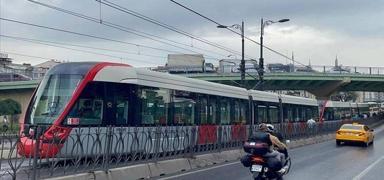 Kabata-Baclar Tramvay Hatt'nda teknik arza nedeniyle seferler aksad