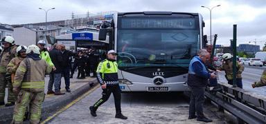 Beylikdz'ndeki metrobs kazas! 56 yaral taburcu edildi