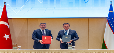 Trkiye ile zbekistan arasnda 8. Dnem KEK Protokol imzaland