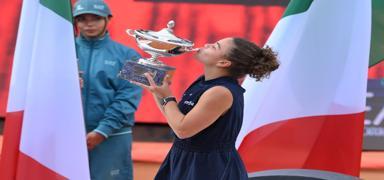 Roma A��k'ta �ampiyon Jasmine Paolini oldu