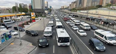 stanbul'da trafik ilesi!