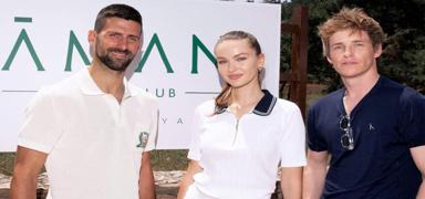�nl� tenis�i Novak Djokovic Bodrum'a geldi