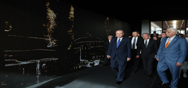 Cumhurbakan Erdoan, 'Canm stanbul' sergisini gezdi