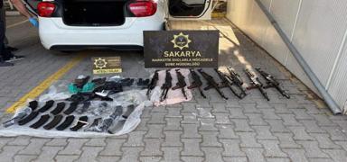 Kiralk otomobilden cephanelik kt