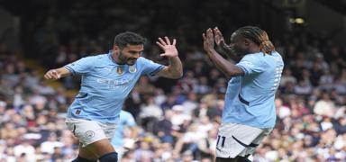 Manchester City, Fulham' 2 golle geti