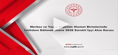 Salk Bakanl kura ekimi canl yayn! 27 Mays Salk Bakanl ii alm kura ekilii izle