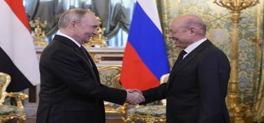 Soykrmc srail'in saldrlarnn ardndan kritik grme... Putin, el-Alimi'yi kabul etti
