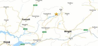 Bingl'de 4.3 byklnde deprem meydana geldi