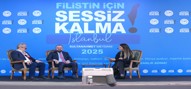 Soykrmc srail'in zulm dnyaya haykrlyor... 'Filistin in Sessiz Kalma' program balad