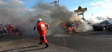 Soykrmc srail, Lbnan'da bir arac vurdu: 1 can kayb
