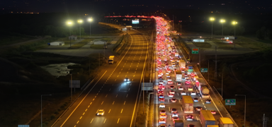 Tatilciler yola ��kt�