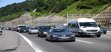 Anadolu Otoyolu'nda hareketlilik