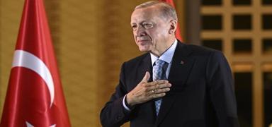 Cumhurba�kan� Erdo�an, hac� adaylar�n�n Kurban Bayram�'n� kutlad�