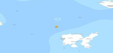 Ege Denizi'nde 4.6 byklnde deprem