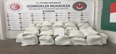 Kapkule Snr Kaps'nda narkotik operasyonu: 318 kilogram uyuturucu ele geirildi