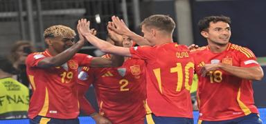 9 goll ma spanya kazand
