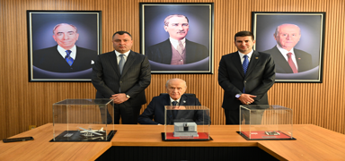 Baheli'den lk Ocaklar Eitim ve Kltr Vakfna ziyaret