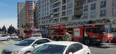 Esenyurt'ta erkek renci yurdunda yangn