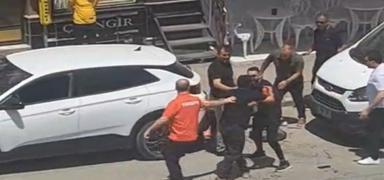 Eskiehir'de akraba deheti! Cadde ortasnda kanl hesaplama