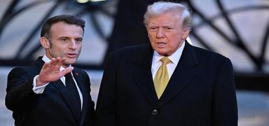 Macron'dan Trump'a sert mesaj: Grnland, Antarktika ve ak denizler satlk deil!