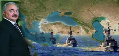 Hafter, Yunanistan'a srt evirdi! Trkiye'yi durdurmak iin Msr'a yalvaracaklar